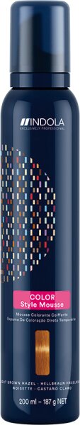 4045787603576 - INDOLA Semi-permanente Haarfarbe Color Style Mousse Light Brown Hazel 200 ml 4045787603576 - INDOLA Semi-permanente Haarfarbe Color Style Mousse Light Brown Hazel 200 ml