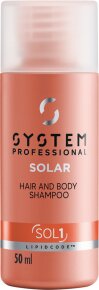 System Professional EnergyCode SOL1 Solar Hair & Body Shampoo 50 ml