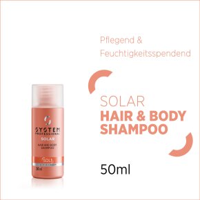 System Professional EnergyCode SOL1 Solar Hair & Body Shampoo 50 ml