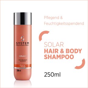 System Professional EnergyCode SOL1 Solar Hair & Body Shampoo 250 ml