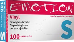 Efalock Vinyl-Handschuhe puderfrei Emotion S