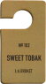 L:A Bruket No. 182 Fragrance Tag Sweet Tobak