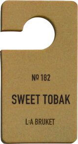 L:A Bruket No. 182 Fragrance Tag Sweet Tobak