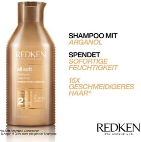 Redken All Soft Shampoo 500 ml
